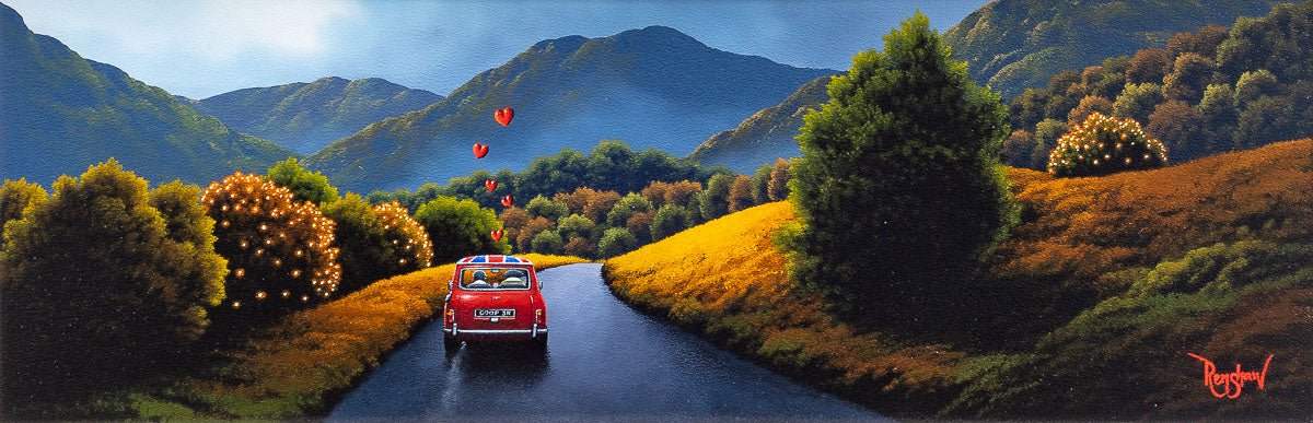 Our Mini Escapade - Original - SOLD by artist David Renshaw - Wyecliffe Galleries