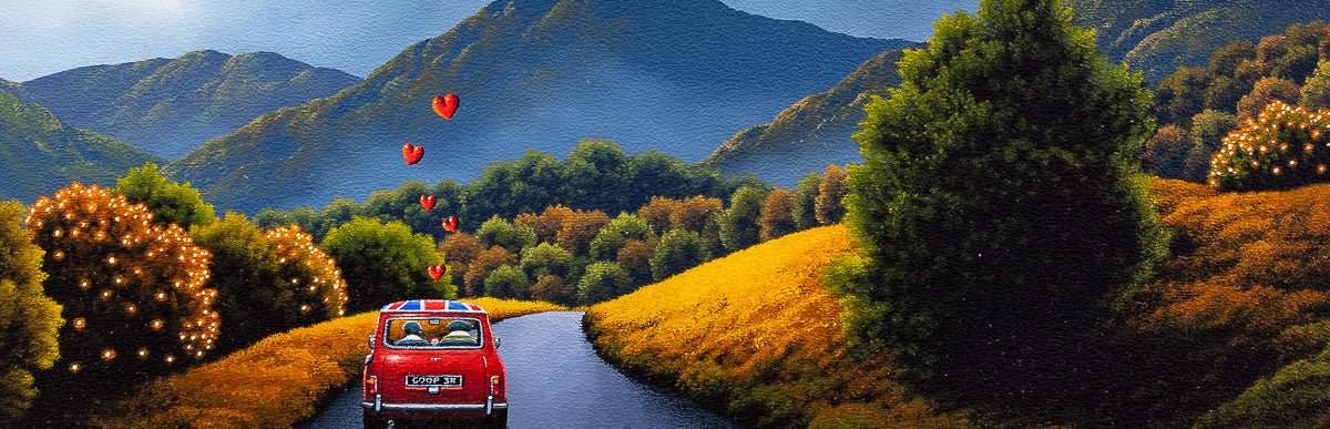 Our Mini Escapade - Original - SOLD by artist David Renshaw - Wyecliffe Galleries