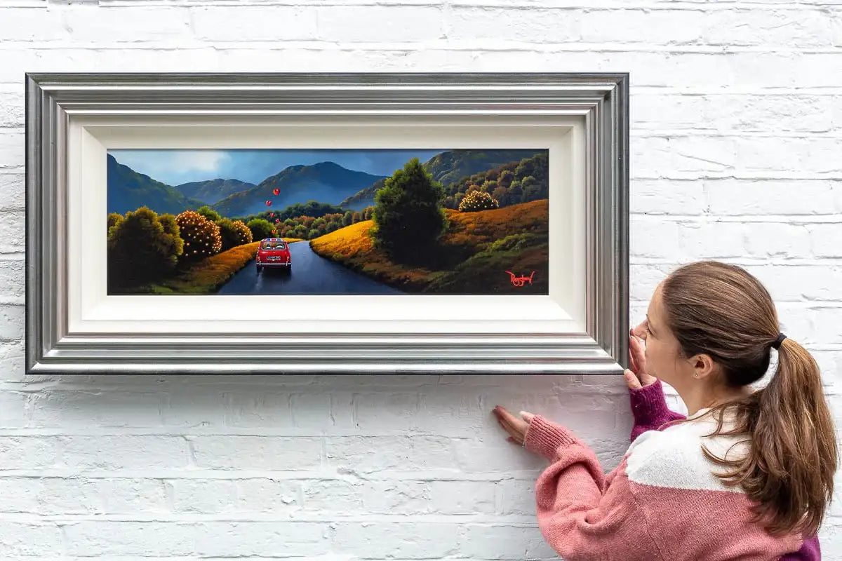 Our Mini Escapade - Original - SOLD by artist David Renshaw - Wyecliffe Galleries