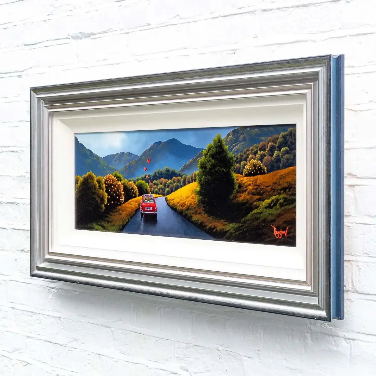 Our Mini Escapade - Original - SOLD by artist David Renshaw - Wyecliffe Galleries