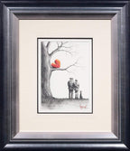 Our Morning Walk - Sketch - SOLD by artist David Renshaw - Wyecliffe Galleries