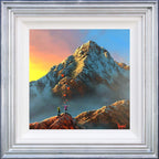 Our Mountain Top Haven - Original - SOLD by artist David Renshaw - Wyecliffe Galleries