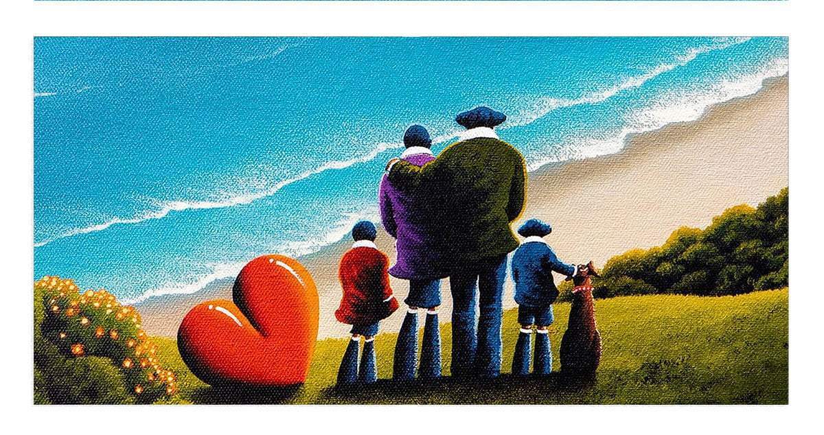 Our Ocean View & Seaside Memories - Boutique Edition SET by artist David Renshaw - Wyecliffe Galleries