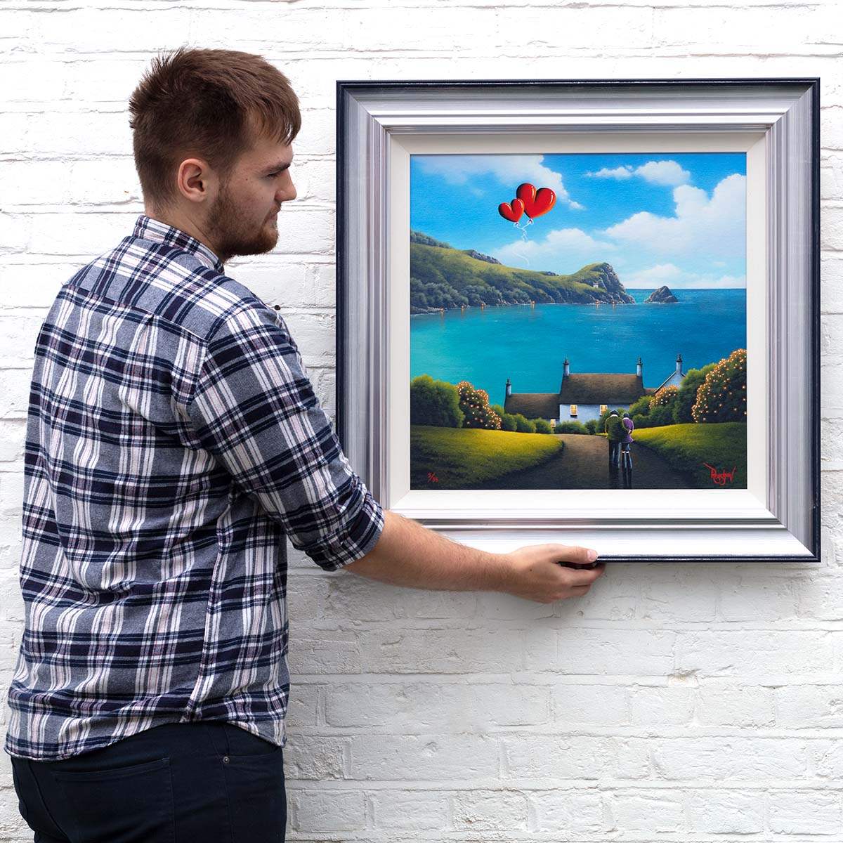 Our Ocean View - Boutique Edition by artist David Renshaw - Wyecliffe Galleries