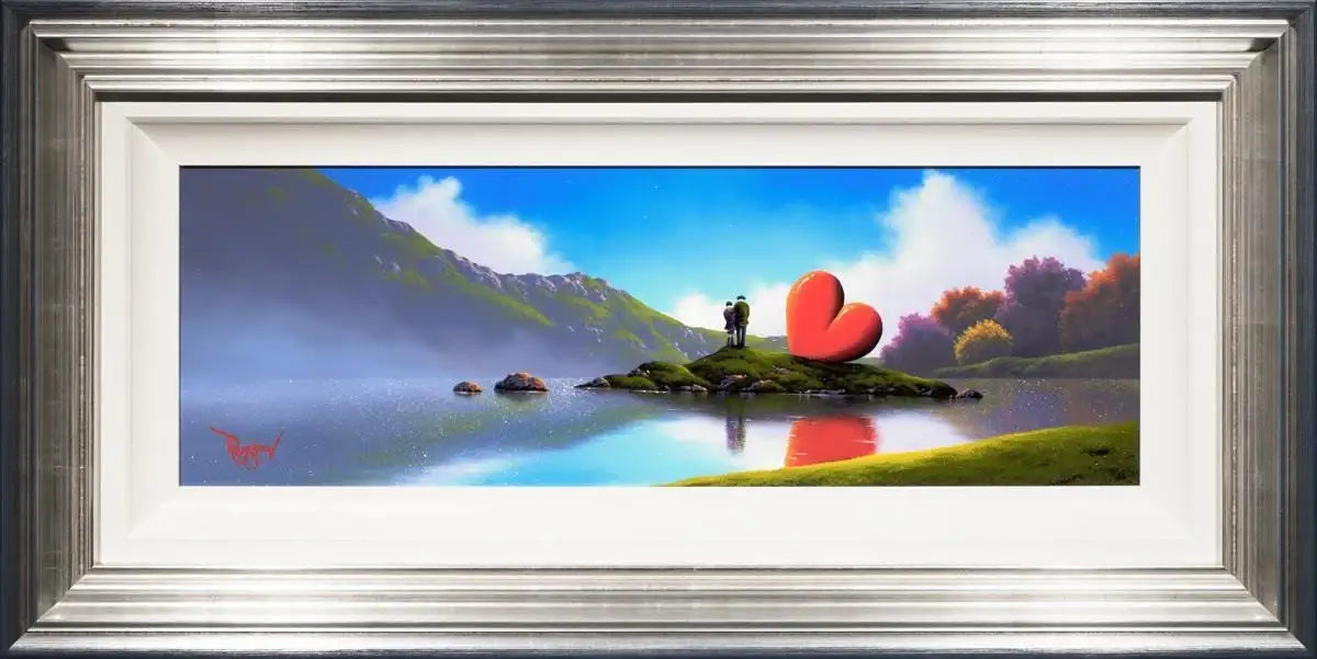 Our Piece Of Heaven - SOLD by artist David Renshaw - Wyecliffe Galleries