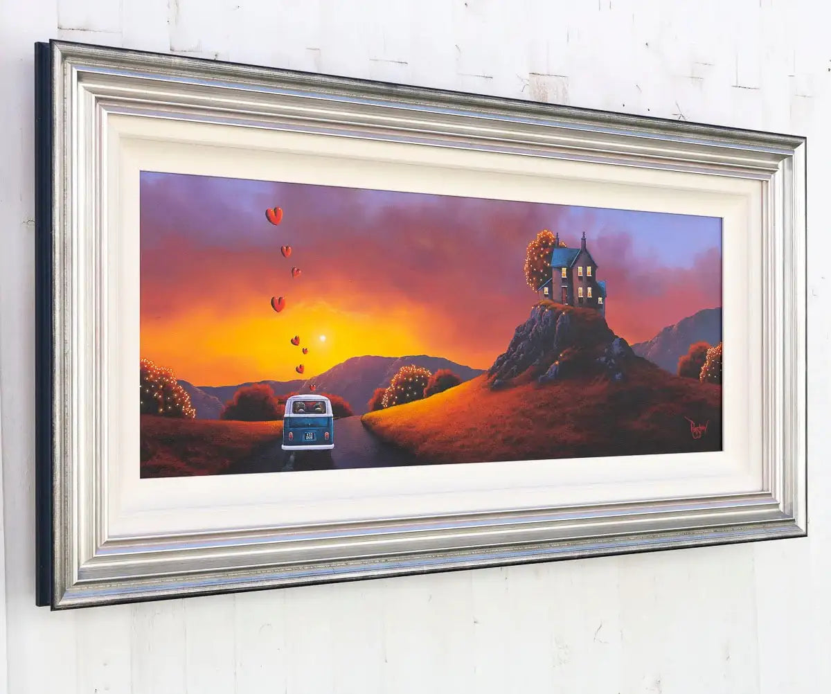 Our Road Trip Adventures - Original - SOLD by artist David Renshaw - Wyecliffe Galleries