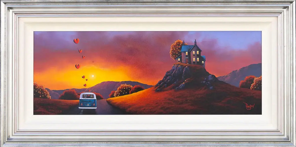 Our Road Trip Adventures - Original - SOLD by artist David Renshaw - Wyecliffe Galleries