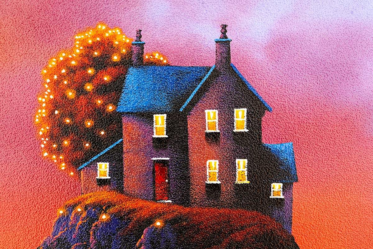 Our Road Trip Adventures - Original - SOLD by artist David Renshaw - Wyecliffe Galleries