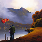 Our Secret Spot- Original - SOLD by artist David Renshaw - Wyecliffe Galleries