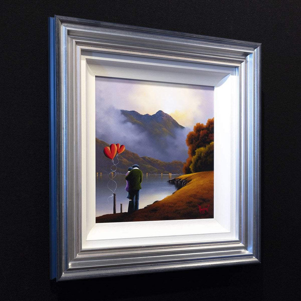 Our Secret Spot- Original - SOLD by artist David Renshaw - Wyecliffe Galleries
