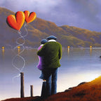 Our Secret Spot- Original - SOLD by artist David Renshaw - Wyecliffe Galleries