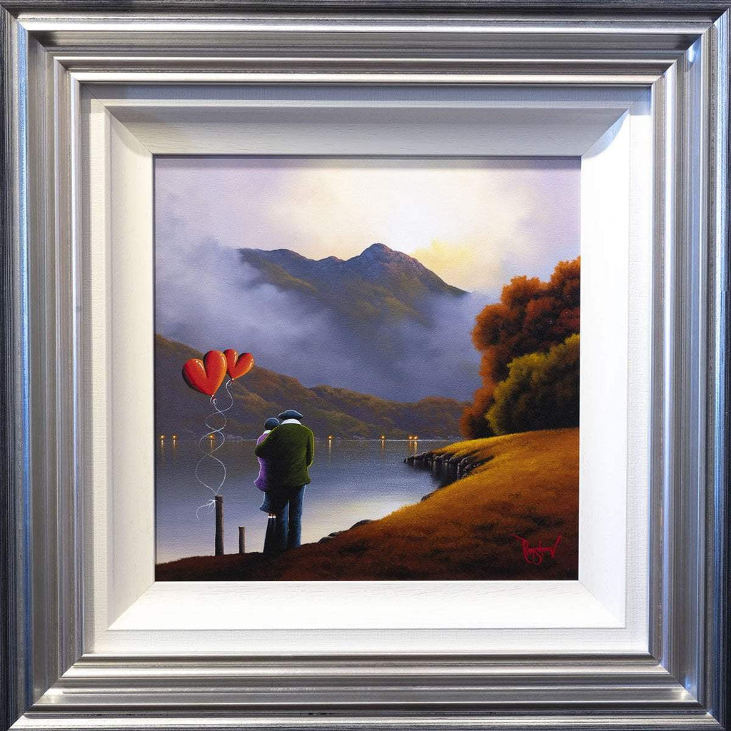 Our Secret Spot- Original - SOLD by artist David Renshaw - Wyecliffe Galleries