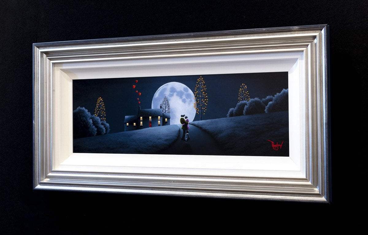 Our Side of The Moon - Original - SOLD by artist David Renshaw - Wyecliffe Galleries