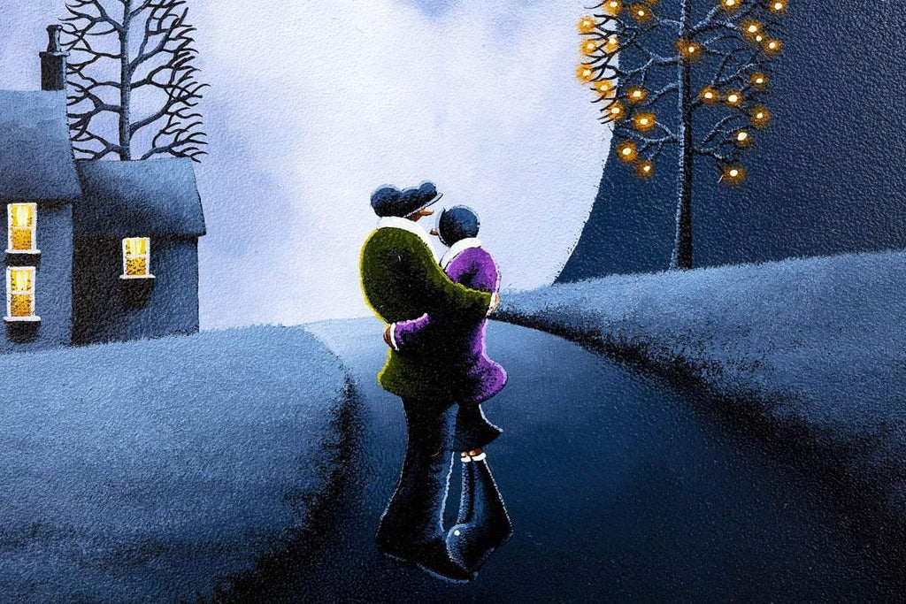 Our Side of The Moon - Original - SOLD by artist David Renshaw - Wyecliffe Galleries