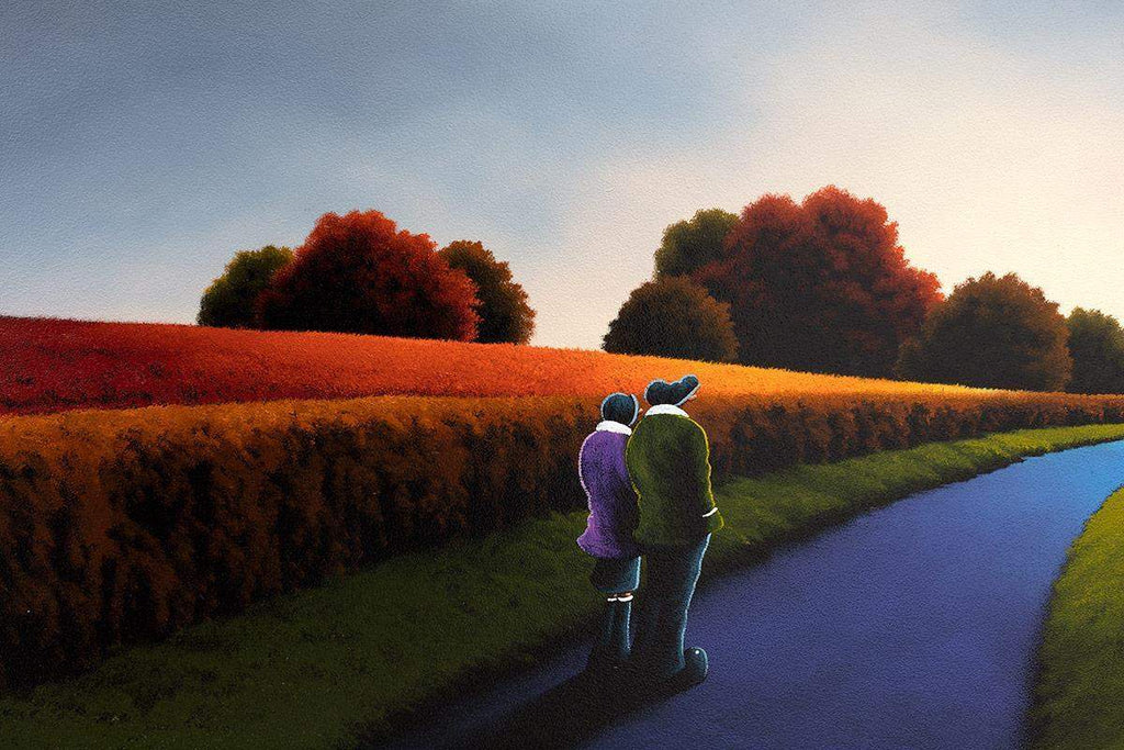 Our Way Forward - Original - SOLD by artist David Renshaw - Wyecliffe Galleries