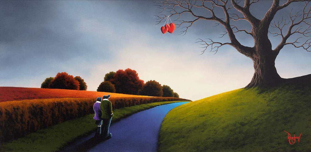 Our Way Forward - Original - SOLD by artist David Renshaw - Wyecliffe Galleries