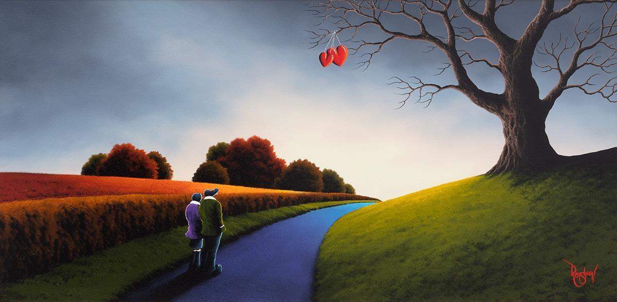 Our Way Forward - Original - SOLD by artist David Renshaw - Wyecliffe Galleries