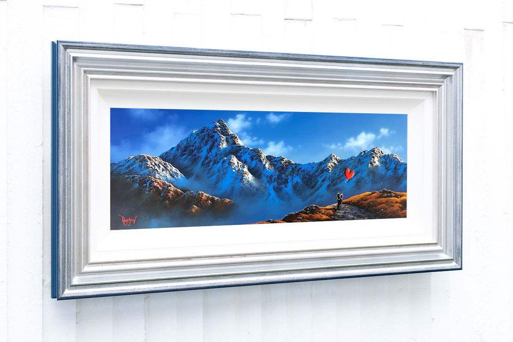 Our Winter Escape - Original - SOLD by artist David Renshaw - Wyecliffe Galleries