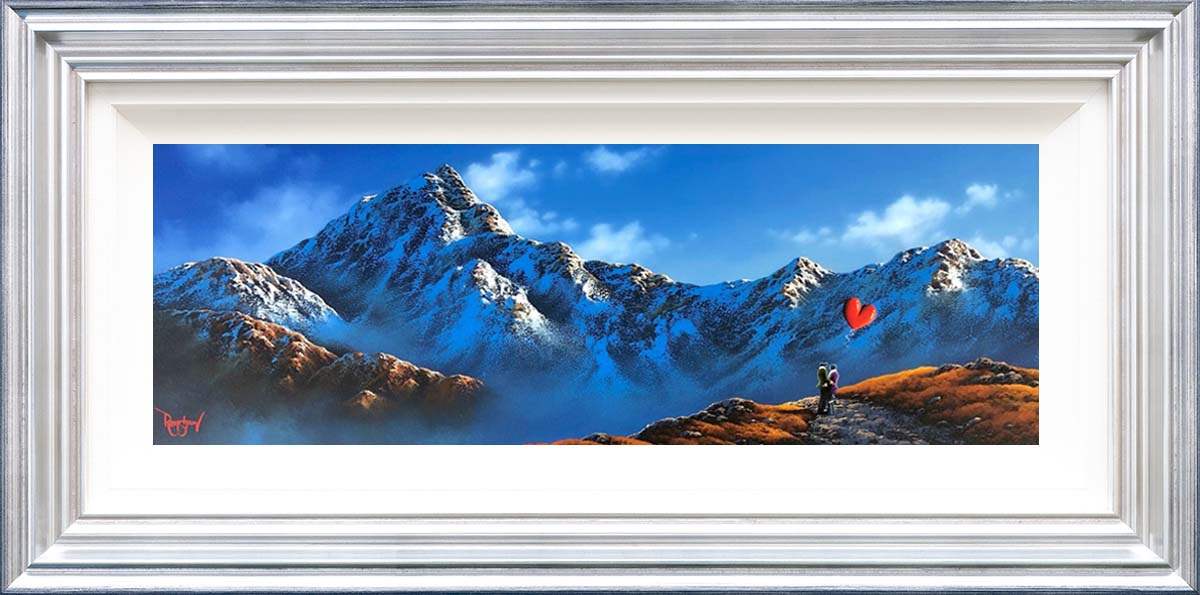 Our Winter Escape - Original - SOLD by artist David Renshaw - Wyecliffe Galleries