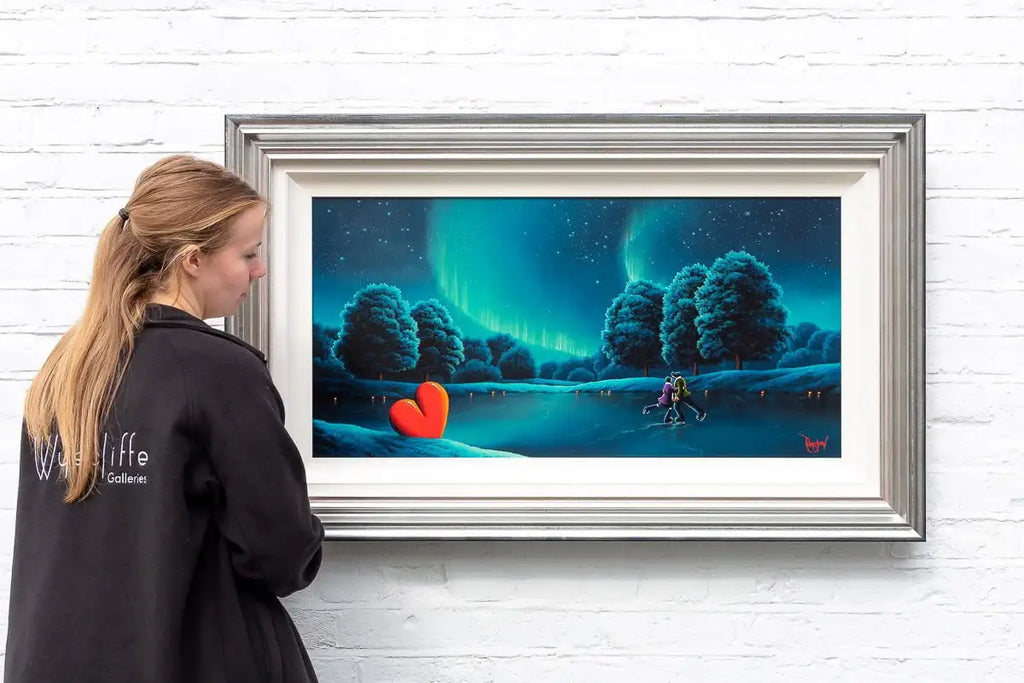 Our Winter Wonderland - Original - SOLD by artist David Renshaw - Wyecliffe Galleries