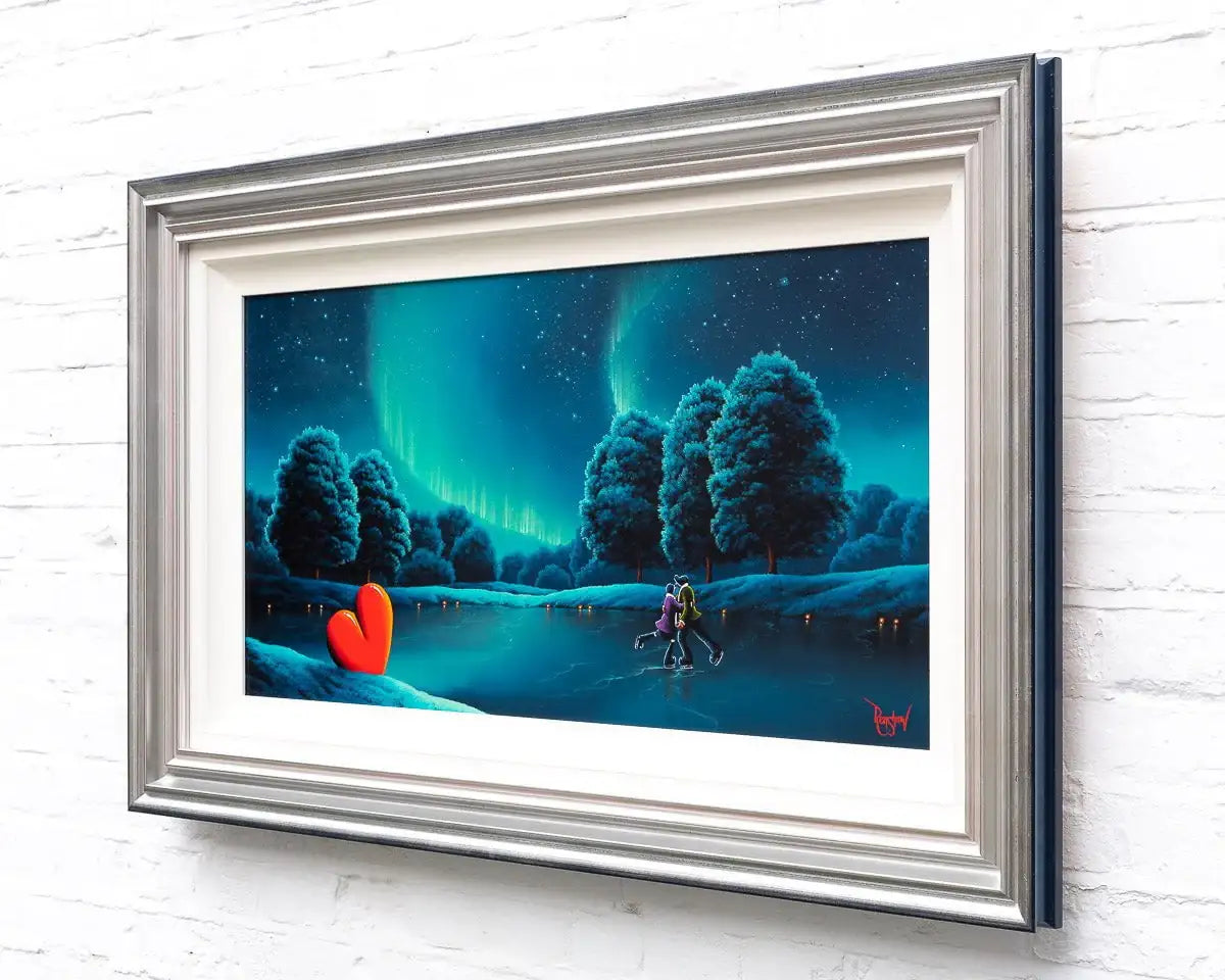 Our Winter Wonderland - Original - SOLD by artist David Renshaw - Wyecliffe Galleries