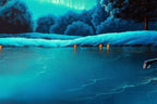 Our Winter Wonderland - Original - SOLD by artist David Renshaw - Wyecliffe Galleries