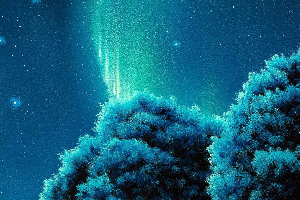 Our Winter Wonderland - Original - SOLD by artist David Renshaw - Wyecliffe Galleries