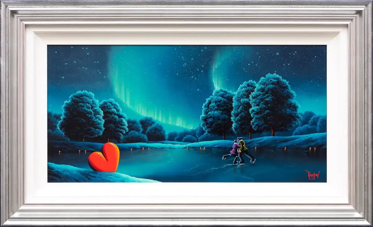 Our Winter Wonderland - Original - SOLD by artist David Renshaw - Wyecliffe Galleries