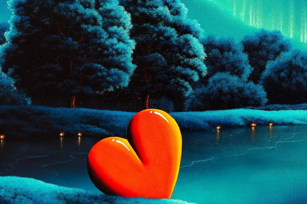 Our Winter Wonderland - Original - SOLD by artist David Renshaw - Wyecliffe Galleries