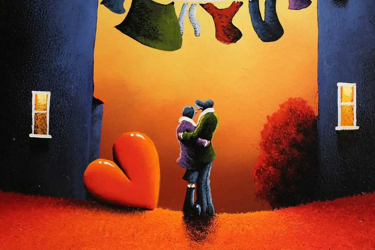 Out To Dry - Original - SOLD by artist David Renshaw - Wyecliffe Galleries