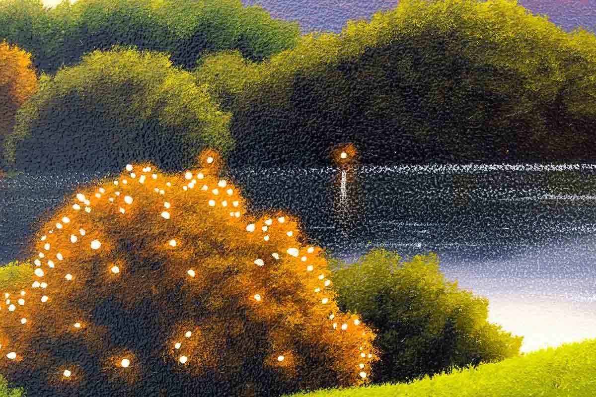 Over the Horizon - Original - SOLD by artist David Renshaw - Wyecliffe Galleries