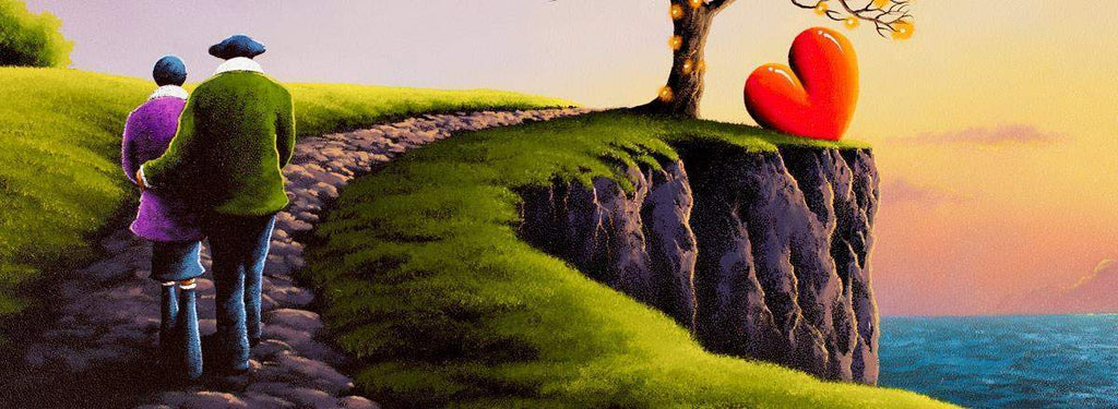 Paradise - Original - SOLD by artist David Renshaw - Wyecliffe Galleries