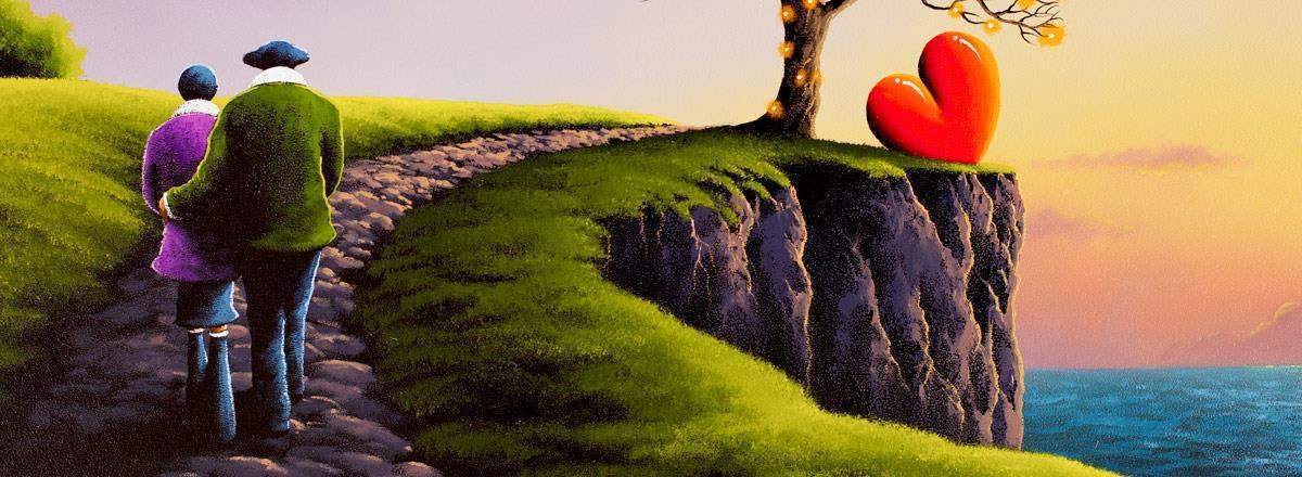 Paradise - Original - SOLD by artist David Renshaw - Wyecliffe Galleries
