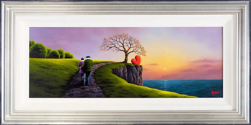 Paradise - Original - SOLD by artist David Renshaw - Wyecliffe Galleries
