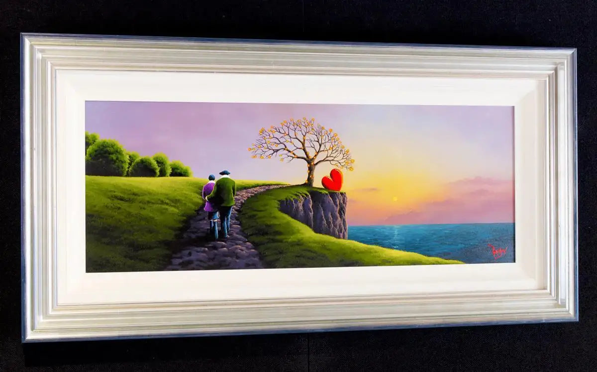 Paradise - Original - SOLD by artist David Renshaw - Wyecliffe Galleries