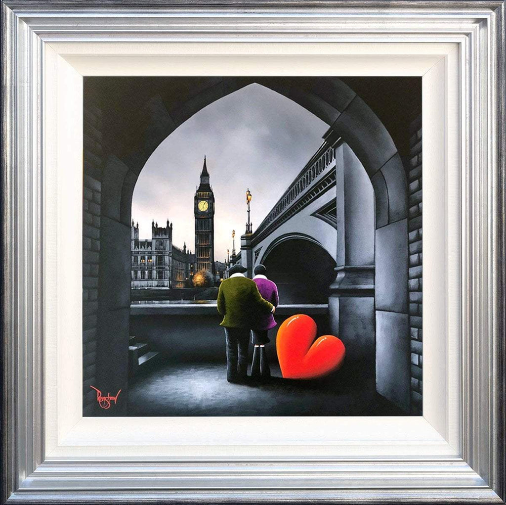 Parliament View - Original - SOLD by artist David Renshaw - Wyecliffe Galleries