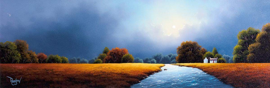 Parting of the Clouds - Original - SOLD by artist David Renshaw - Wyecliffe Galleries