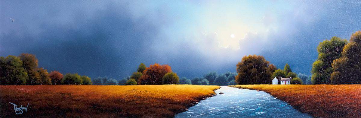 Parting of the Clouds - Original - SOLD by artist David Renshaw - Wyecliffe Galleries