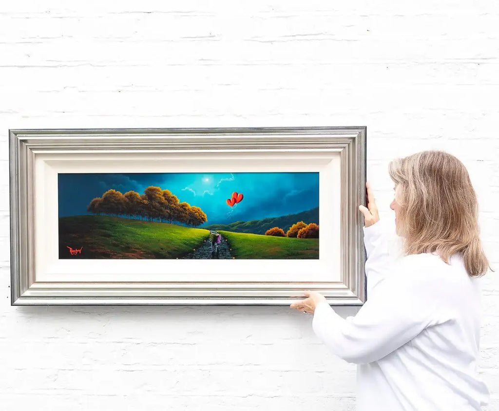 Pathway To Love - Original by artist David Renshaw - Wyecliffe Galleries