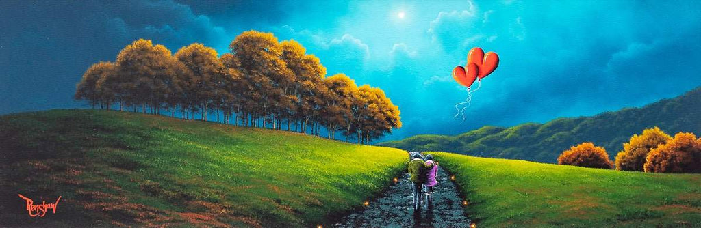 Pathway To Love - Original by artist David Renshaw - Wyecliffe Galleries