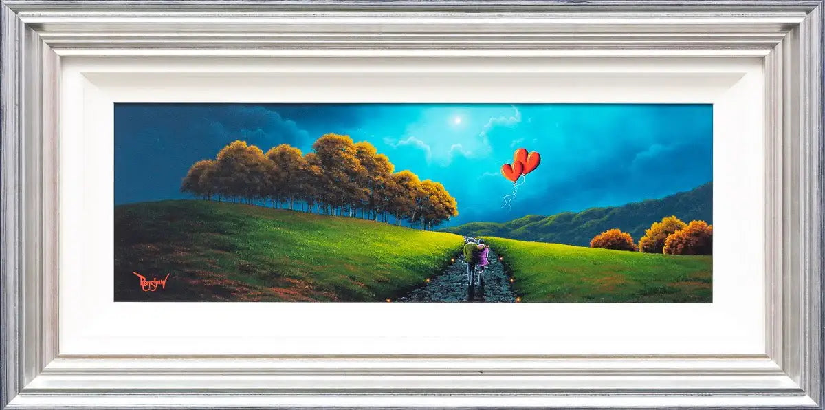 Pathway To Love - Original by artist David Renshaw - Wyecliffe Galleries