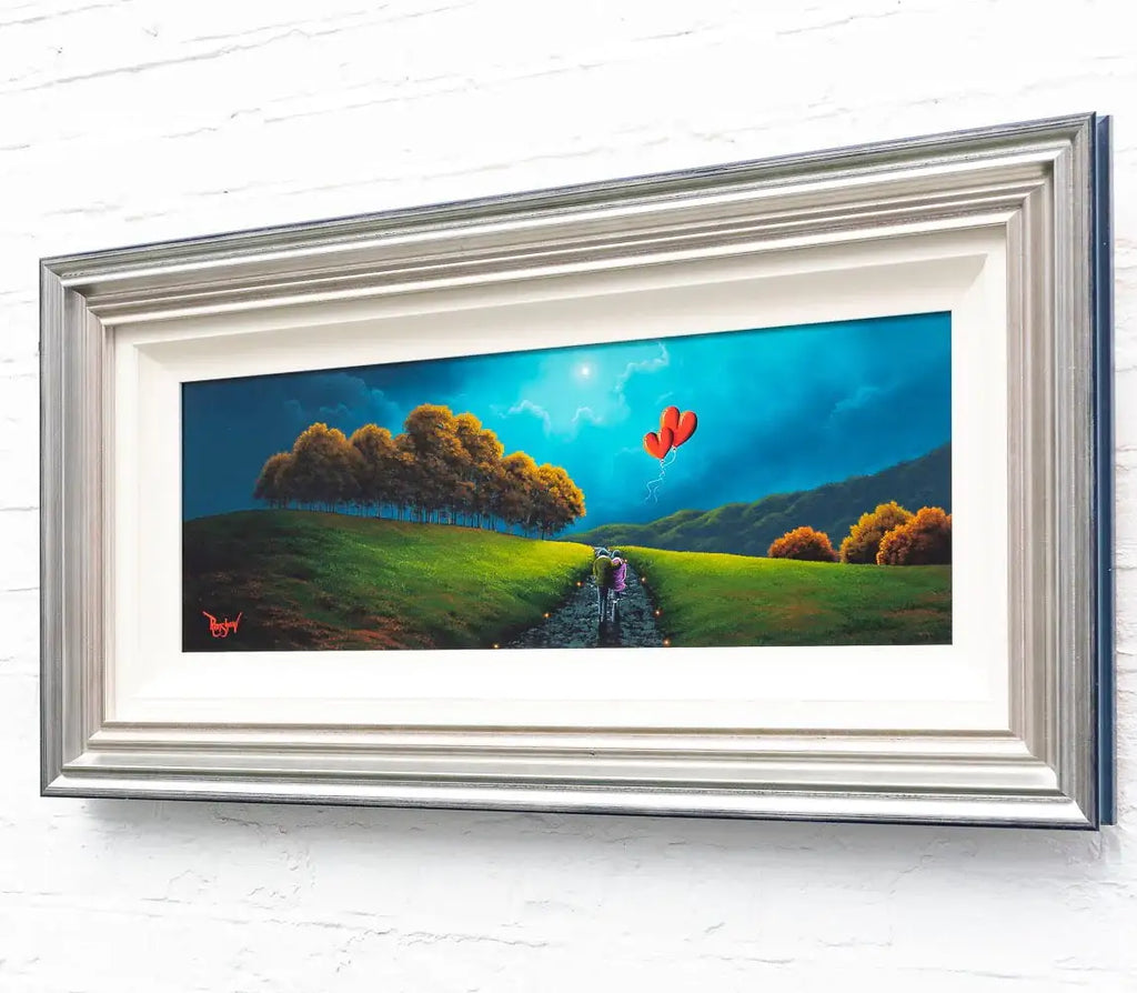 Pathway To Love - Original by artist David Renshaw - Wyecliffe Galleries