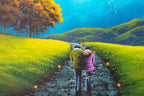 Pathway To Love - Original by artist David Renshaw - Wyecliffe Galleries