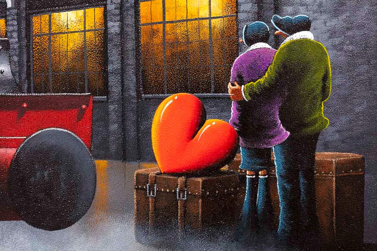 Platform 9¾ - Original - SOLD by artist David Renshaw - Wyecliffe Galleries