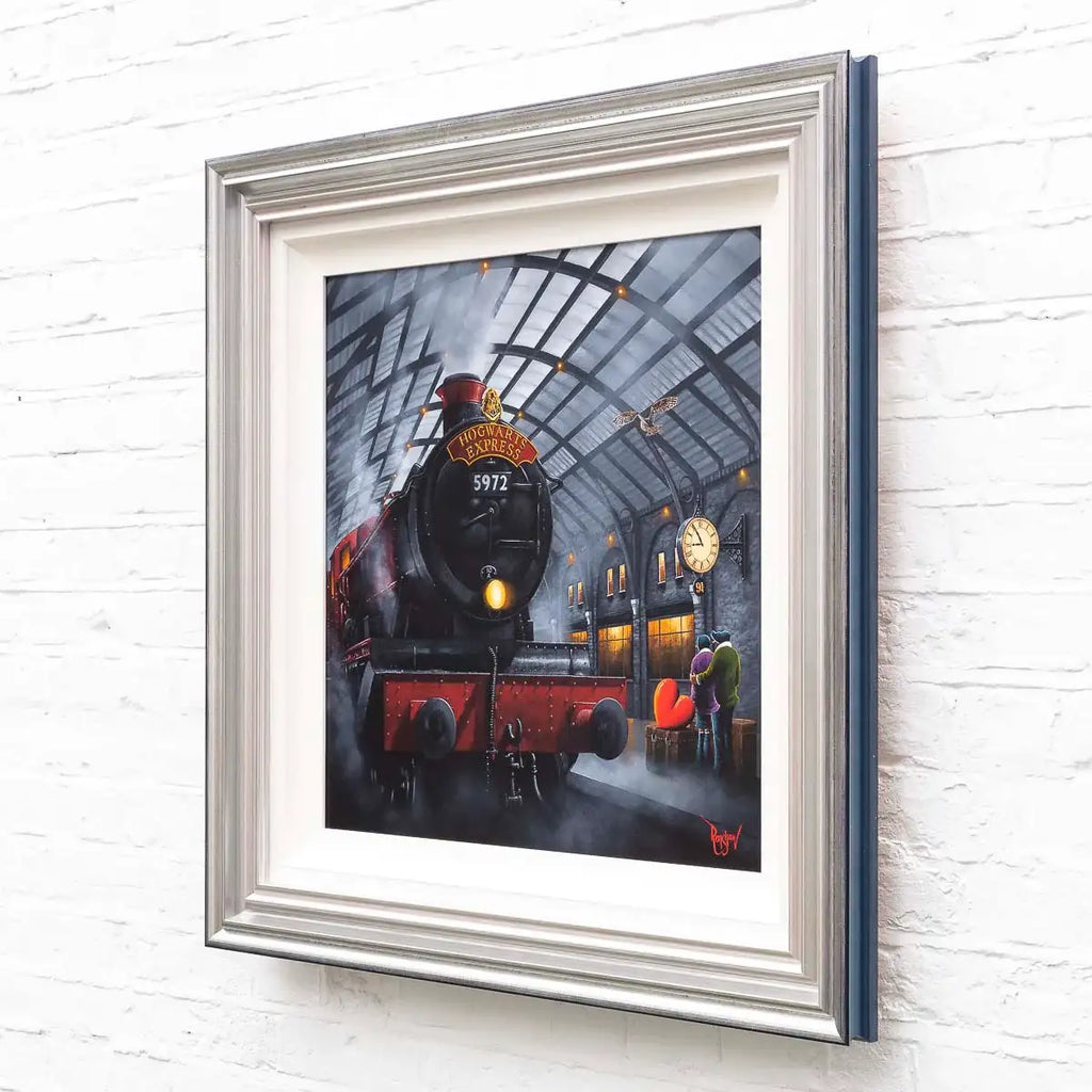 Platform 9¾ - Original - SOLD by artist David Renshaw - Wyecliffe Galleries