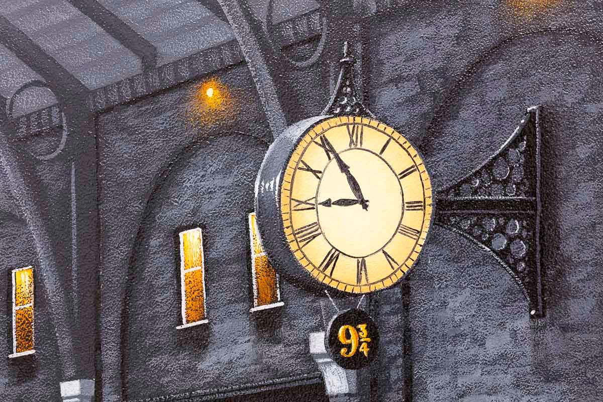 Platform 9¾ - Original - SOLD by artist David Renshaw - Wyecliffe Galleries