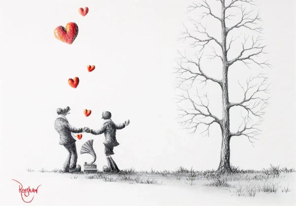 Ragtime - SOLD by artist David Renshaw - Wyecliffe Galleries