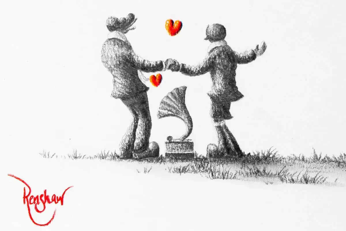 Ragtime - SOLD by artist David Renshaw - Wyecliffe Galleries