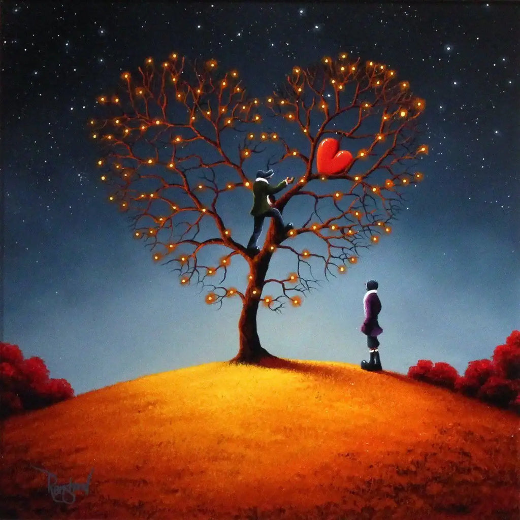 Reaching Out For Love - SOLD by artist David Renshaw - Wyecliffe Galleries