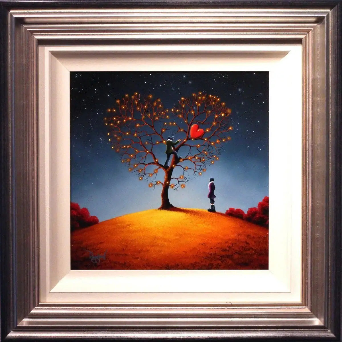 Reaching Out For Love - SOLD by artist David Renshaw - Wyecliffe Galleries